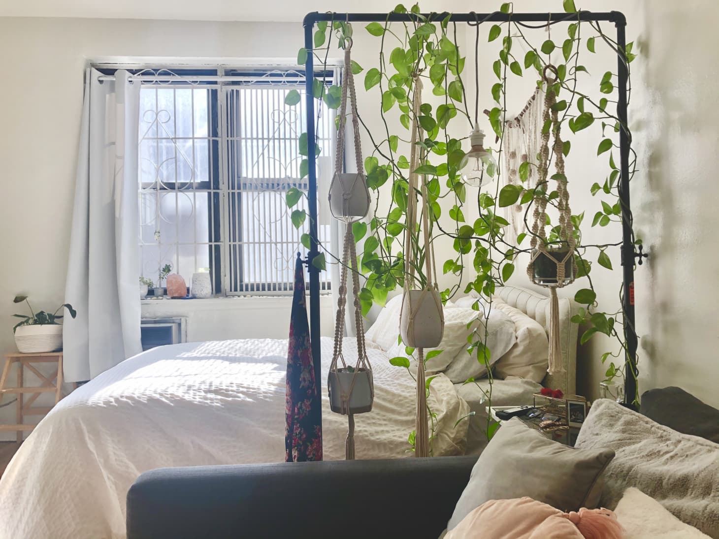 Room divider shop clothes rack
